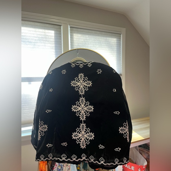 Mia Embroidered Jacket - Black Combo by free people - Picture 10 of 10